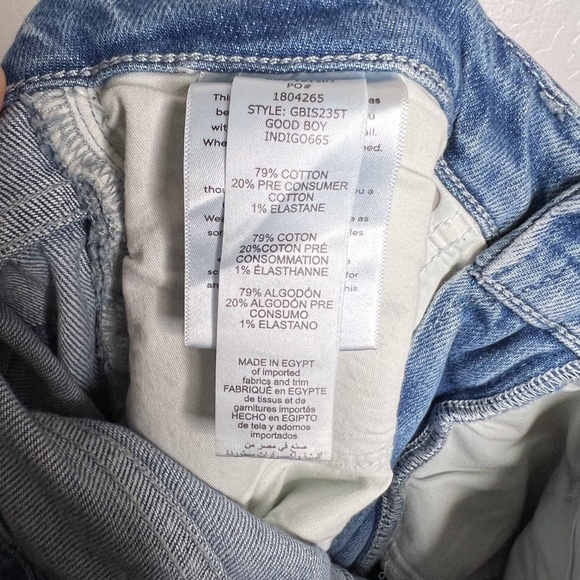 Good American Good Boy Boy Straight Super High Rise Straight - Picture 9 of 11